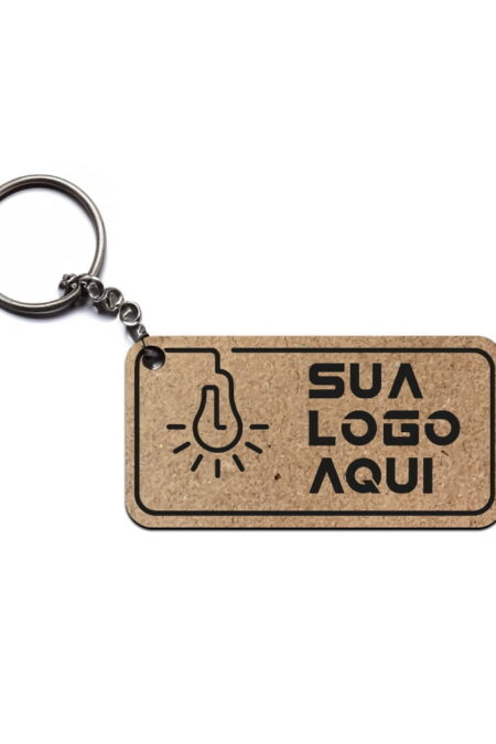 KIT 100 Chaveiros MDF Personalizados Festa Empresa ou Brindes