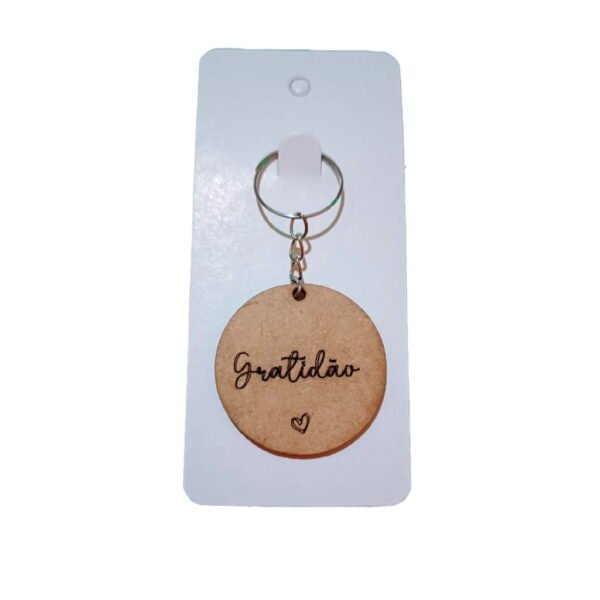 KIT 50 Chaveiros MDF Personalizados Festa Empresa ou Brindes - Imagem 2