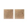 Descanso de Panelas em MDF 14cmx14cm - Cooking - 2 unidades