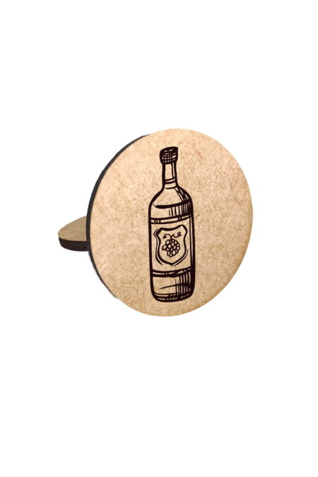 Anéis de Guardanapo - Garrafa - 6 peças