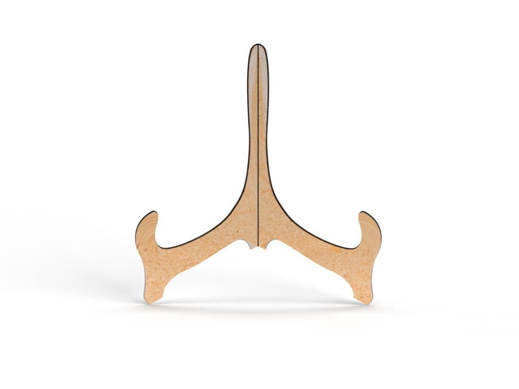 Suporte e Expositor para Pratos em MDF Sustentável