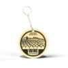 Chaveiro em MDF - Redondo - Wine Collection