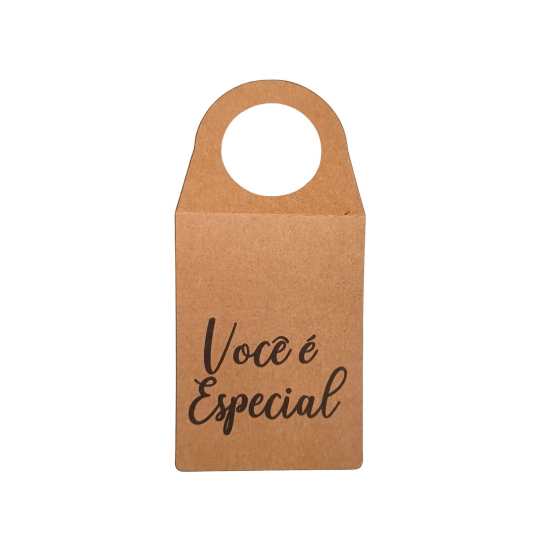 Tag para Vinho - 17x8cm - Você é Especial - 10 Unidades