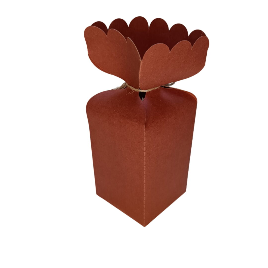 Caixa Floral Quadrada Vazada - 14x5x5cm - 10 Unidades