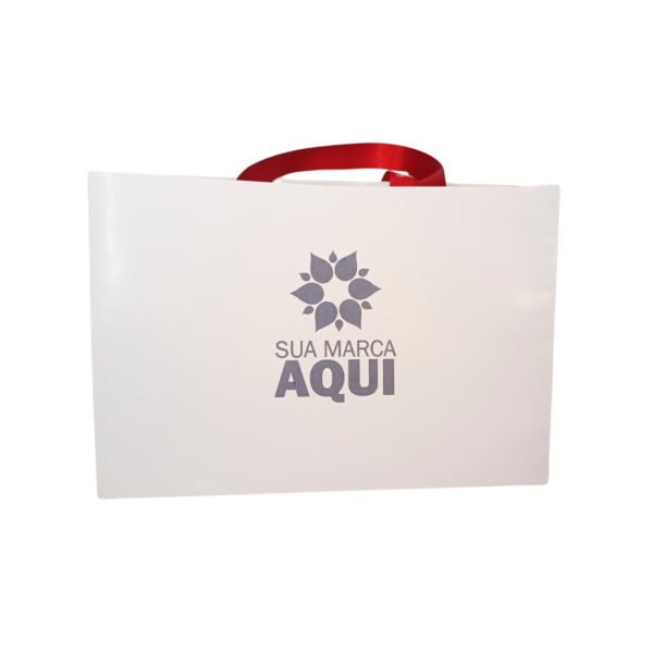 Sacola Papel 20x13x8cm - Personalize com sua Marca - 25 Unidades - Imagem 3