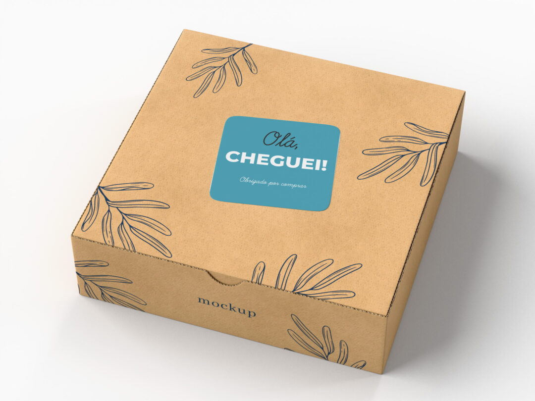 120 Adesivos Personalizados 4,5cm - Vinil à Prova D'Água