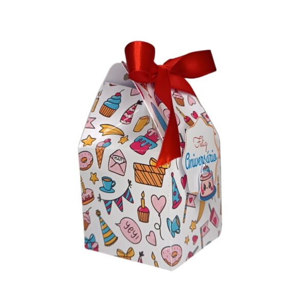 Caixa Milk Aniversário Lembrancinha - Personalizada - Imagem 4