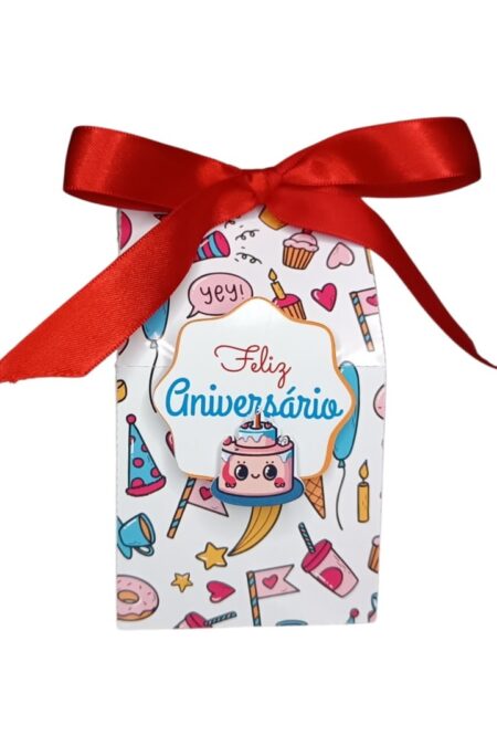 Caixa Milk Aniversário Lembrancinha - Personalizada
