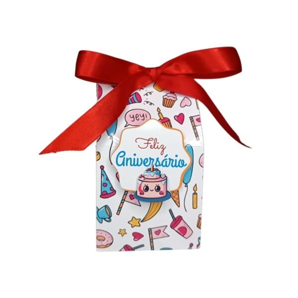 Caixa Milk Aniversário Lembrancinha - Personalizada