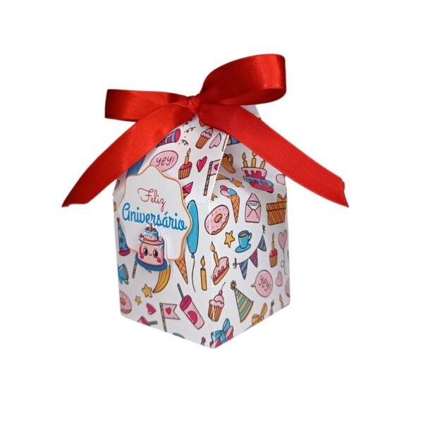 Caixa Milk Aniversário Lembrancinha - Personalizada - Imagem 2