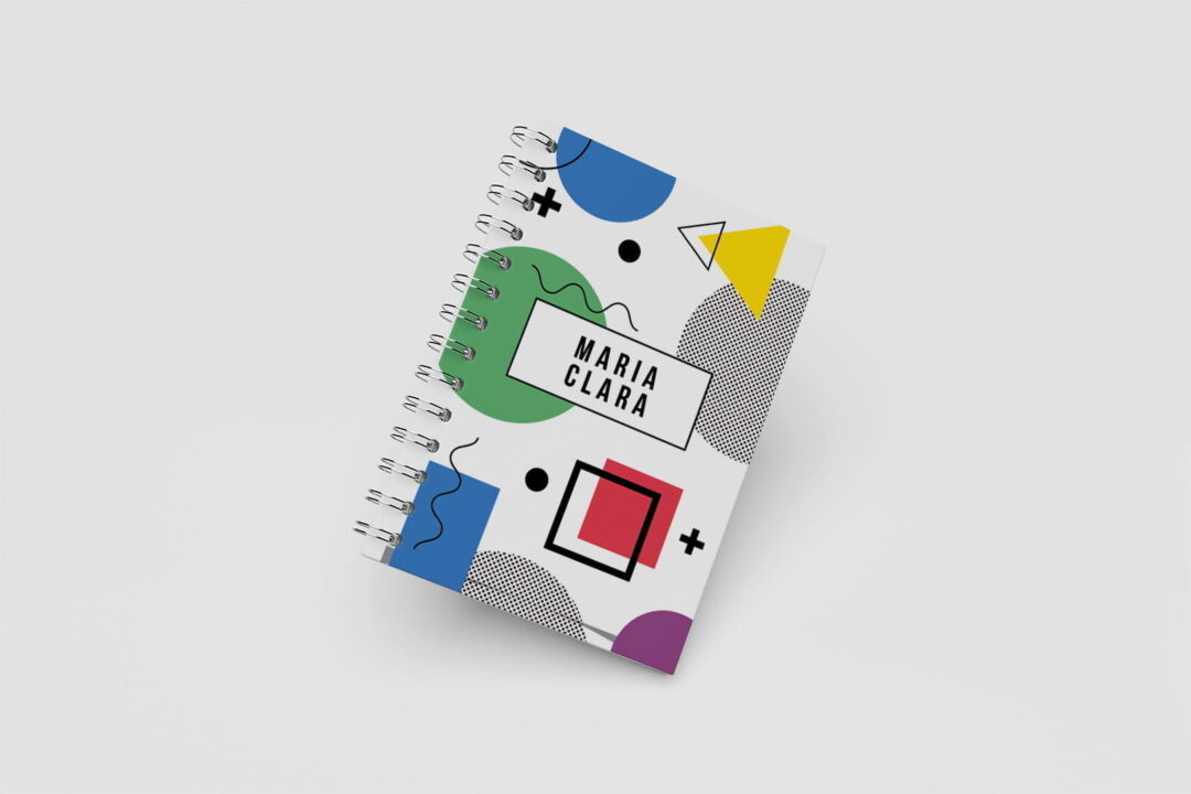 Caderno Grande 18x24cm - Artpop - Divertido Branco