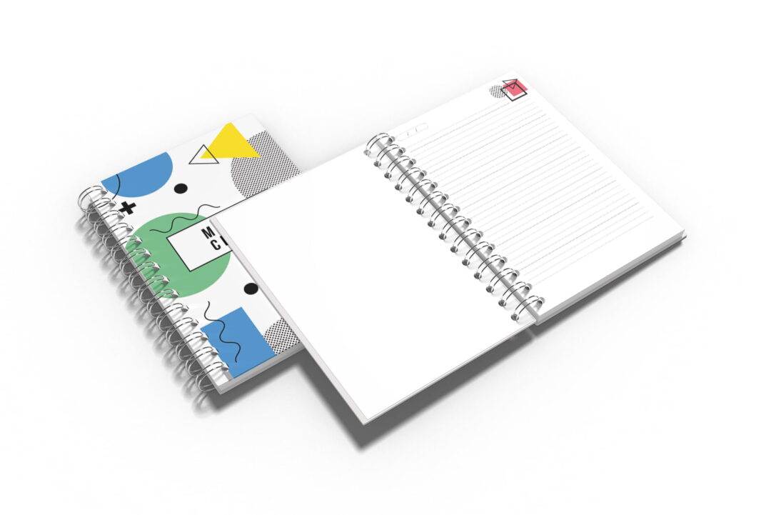 Caderno Grande 18x24cm - Artpop - Divertido Branco