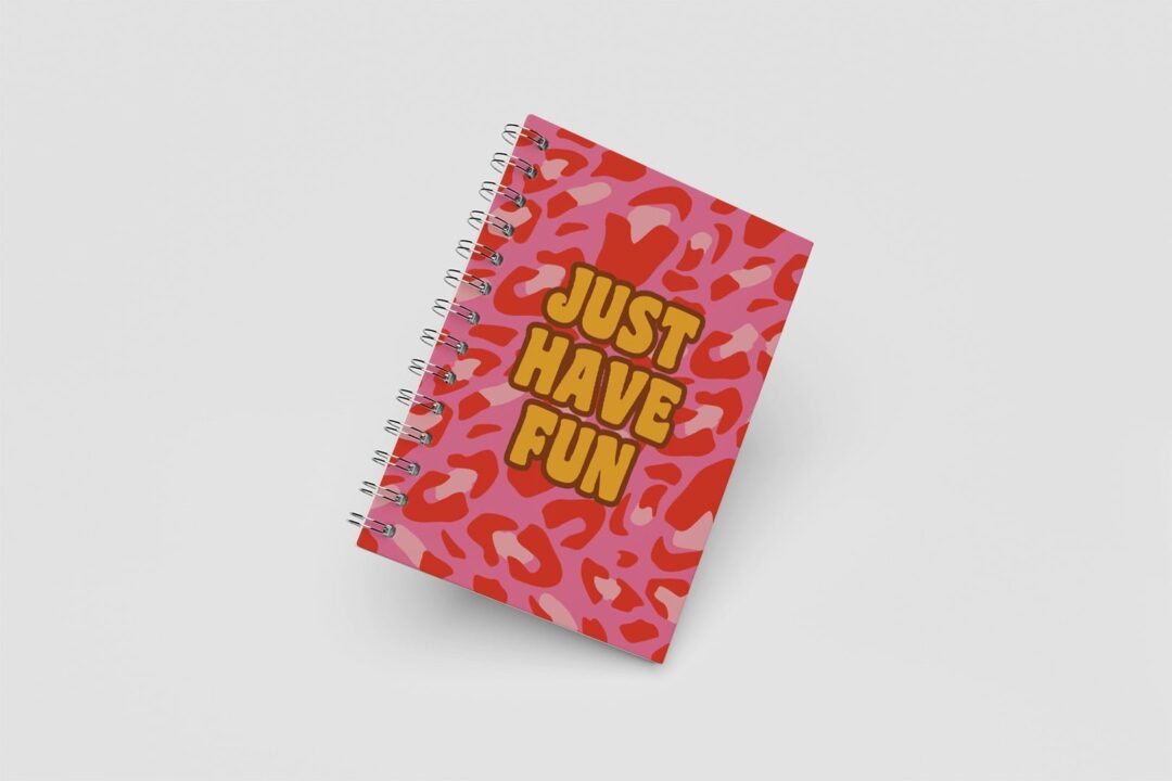 Caderno Grande 18x24cm - Pisicodélico - Just Have Fun