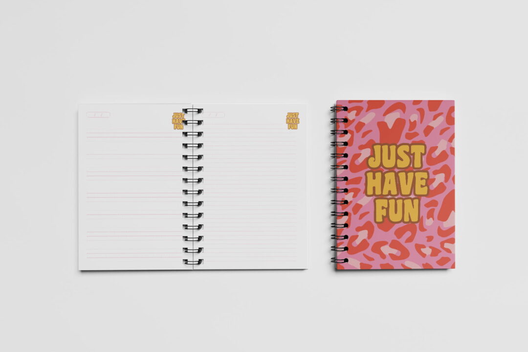 Caderno Grande 18x24cm - Pisicodélico - Just Have Fun