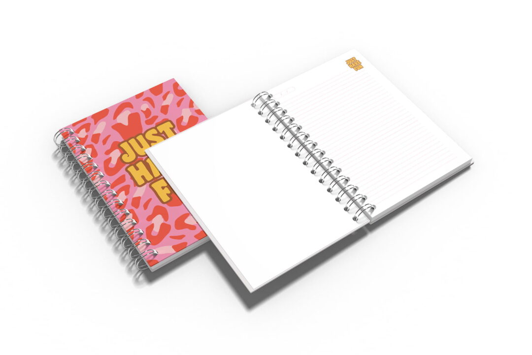 Caderno Grande 18x24cm - Pisicodélico - Just Have Fun