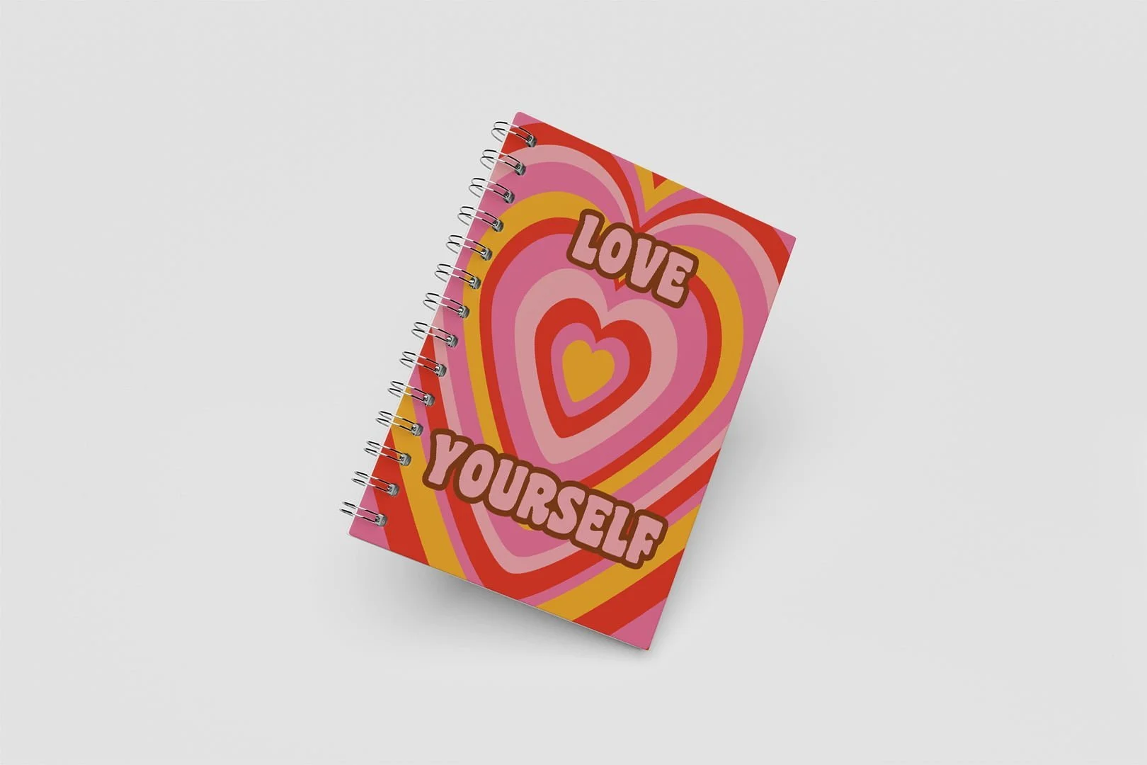Caderno Grande 18x24cm - Pisicodélico - Love Yourself