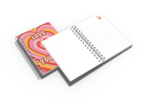 Caderno Grande 18x24cm - Pisicodélico - Love Yourself - Imagem 3