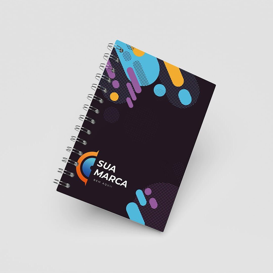 Caderno Grande 18x24cm - Personalizado com sua Marca