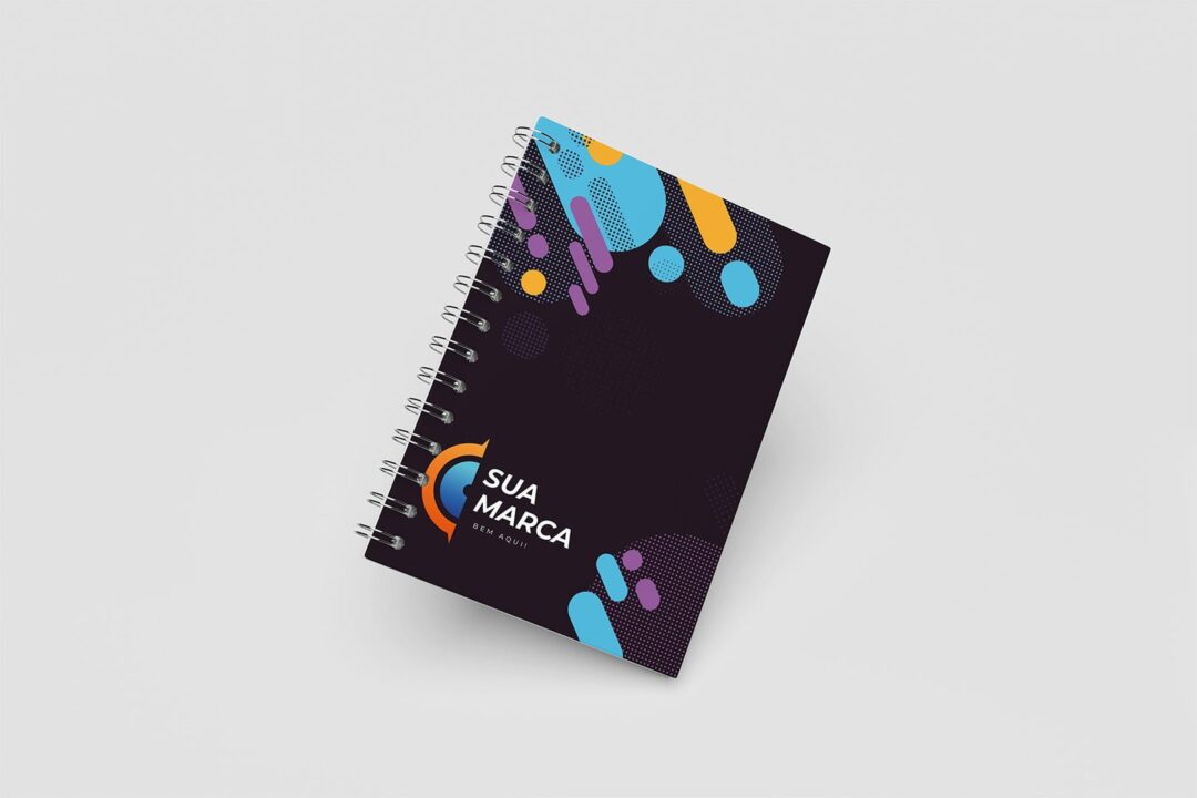 Caderno Grande 18x24cm - Personalizado com sua Marca