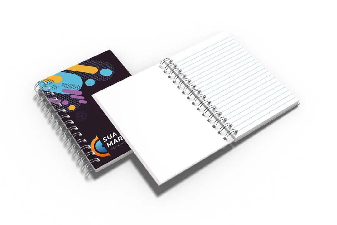 Caderno Grande 18x24cm - Personalizado com sua Marca
