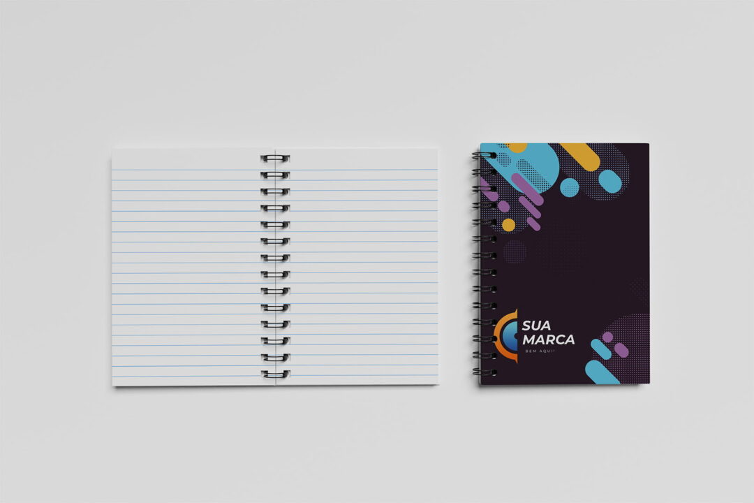 Caderno Grande 18x24cm - Personalizado com sua Marca