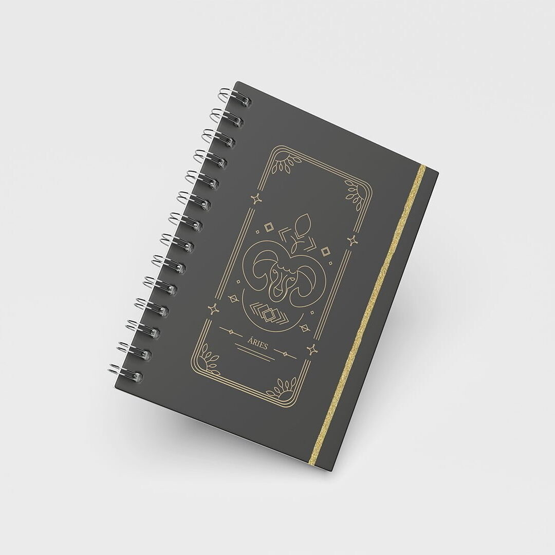Caderno Grande 18x24cm - Horóscopo - Signo Áries