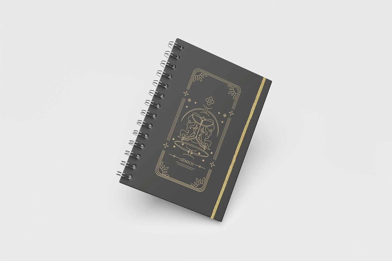 Caderno Grande 18x24cm - Horóscopo - Signo Gêmeos