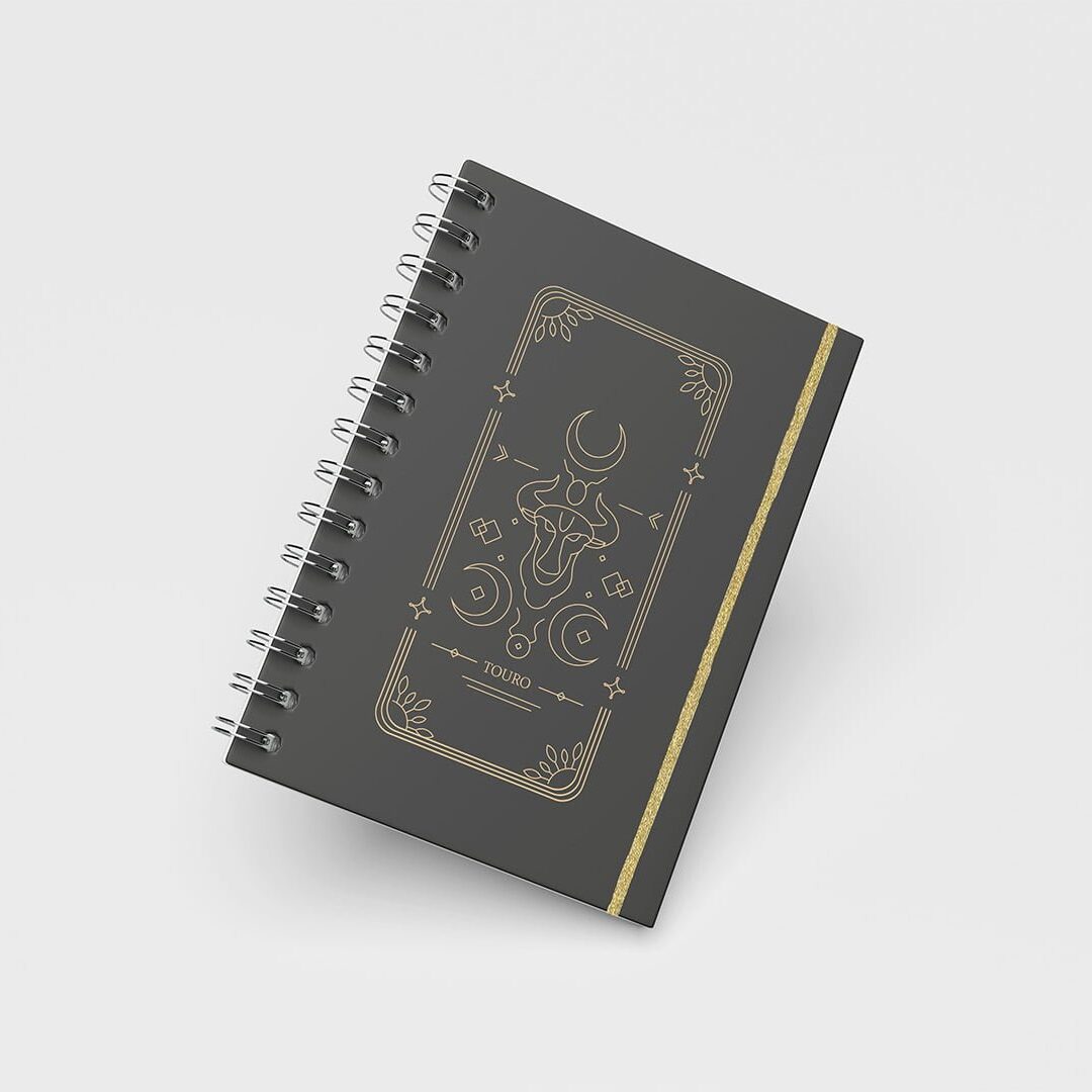 Caderno Grande 18x24cm - Horóscopo - Signo Touro
