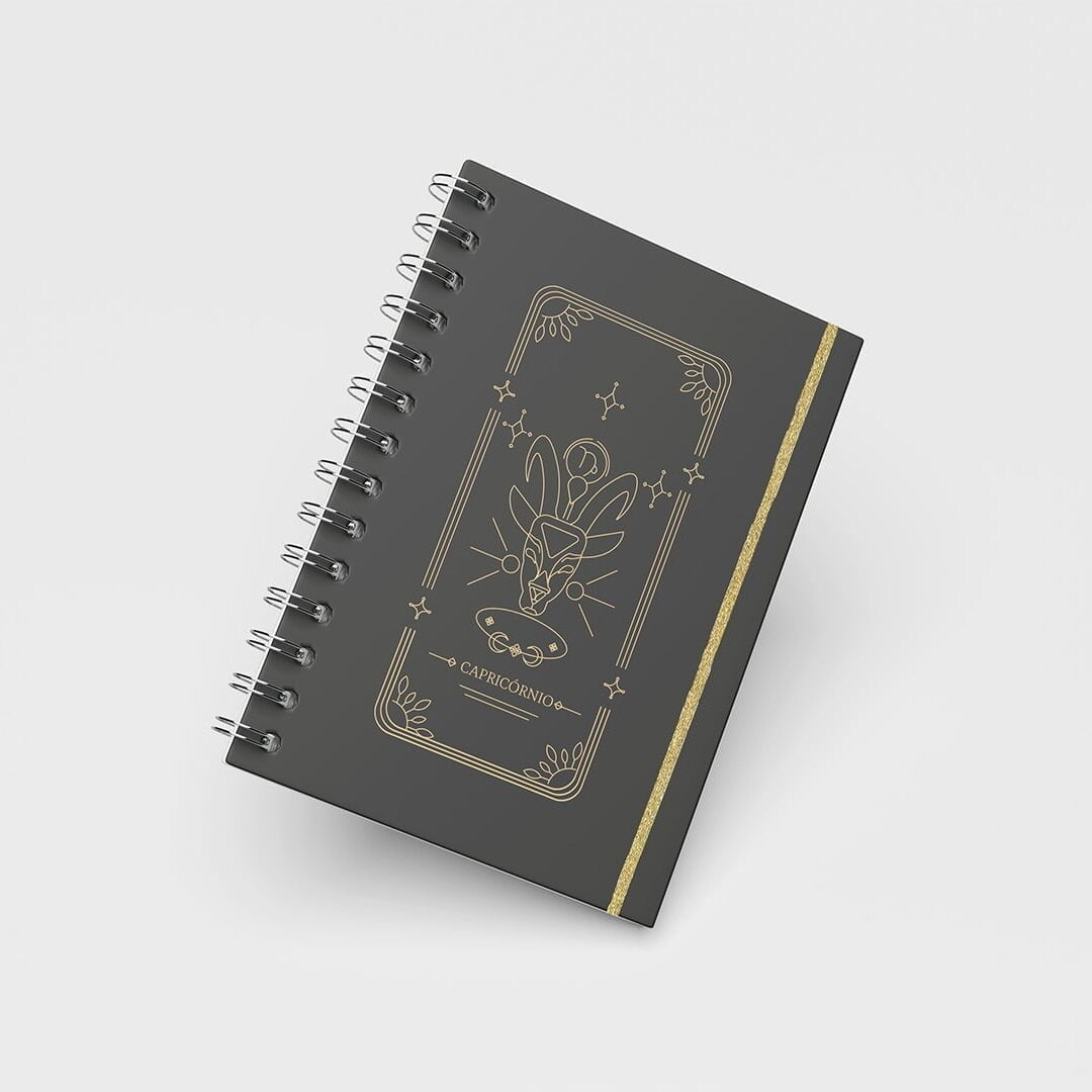 Caderno Grande 18x24cm - Horóscopo - Signo Capricórnio
