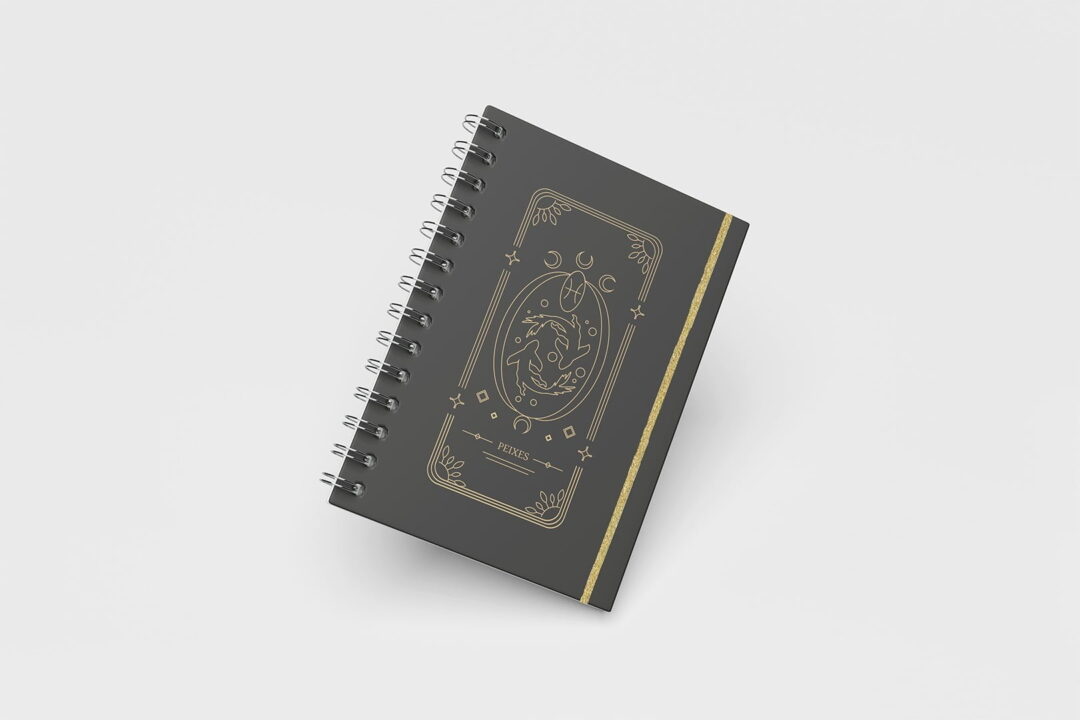 Caderno Grande 18x24cm - Horóscopo - Signo Peixes