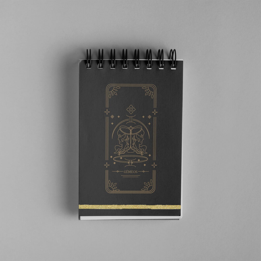 Bloco de Notas 10x15cm - Horóscopo - Signo Gêmeos