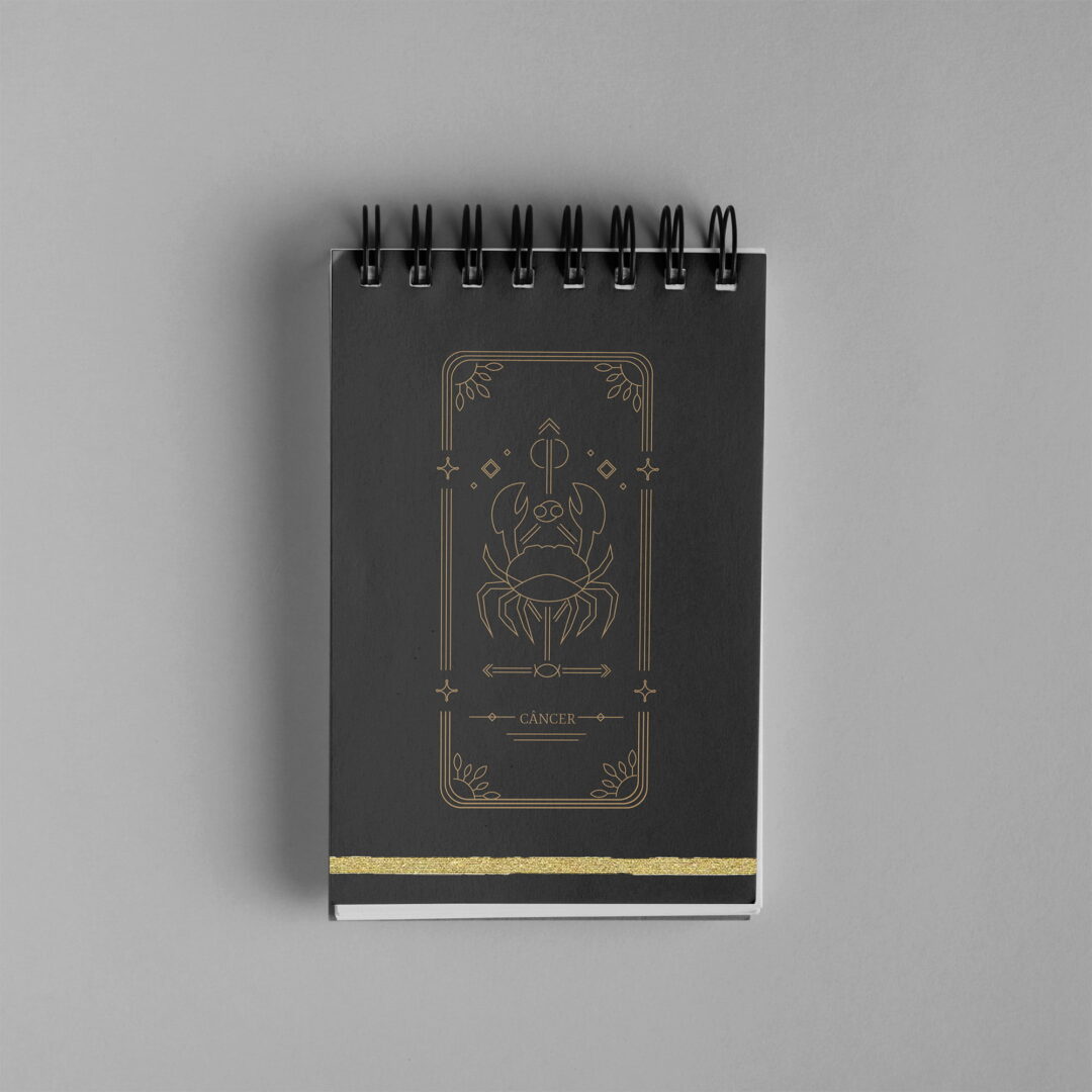 Bloco de Notas 10x15cm - Horóscopo - Signo Câncer