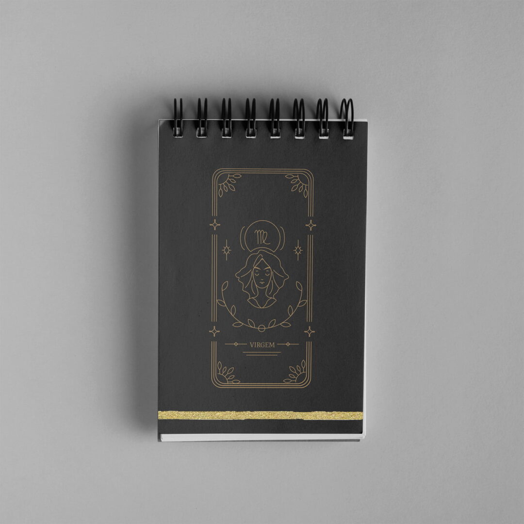 Bloco de Notas 10x15cm - Horóscopo - Signo Virgem