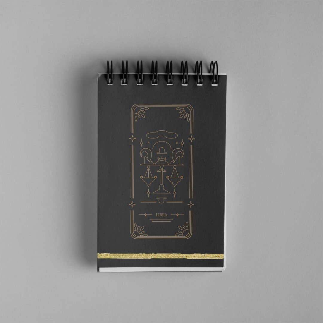 Bloco de Notas 10x15cm - Horóscopo - Signo Libra