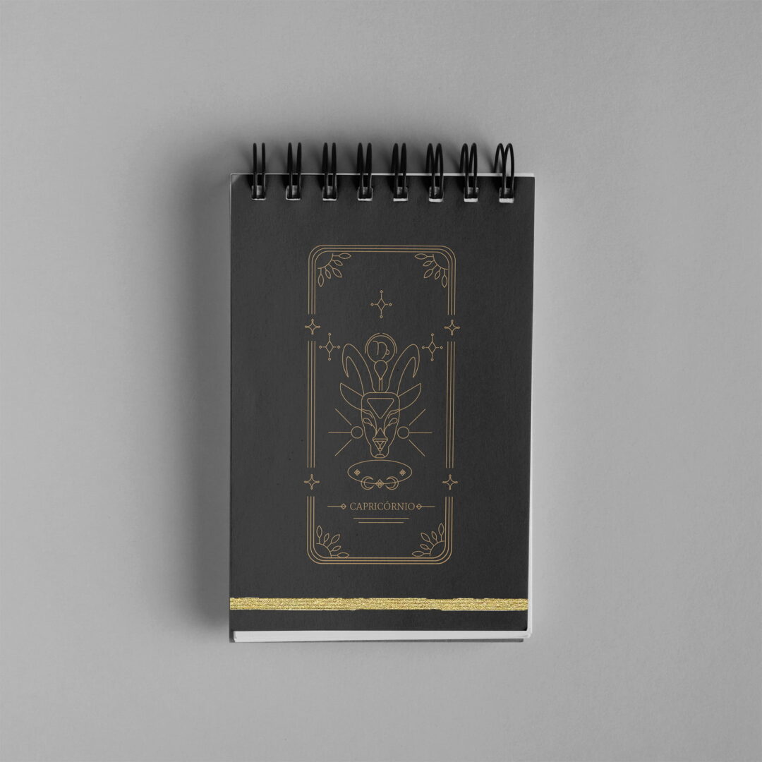 Bloco de Notas 10x15cm - Horóscopo - Signo Capricórnio