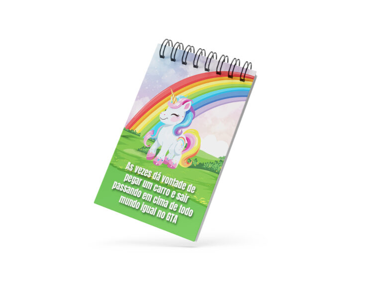 Bloco de Notas 10x15cm – Trends – Unicórnio – GTA