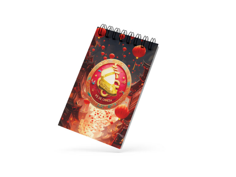 Bloco de Notas 10x15cm – Trends – Pé de Chinesa – Vilarejo