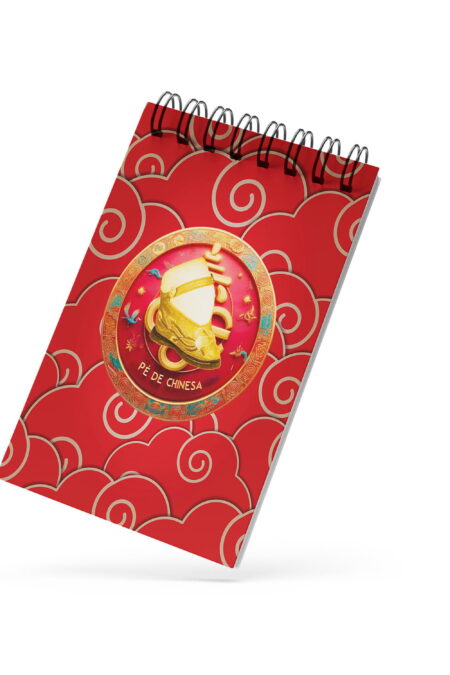 Bloco de Notas 10x15cm - Trends - Pé de Chinesa - Nuvens