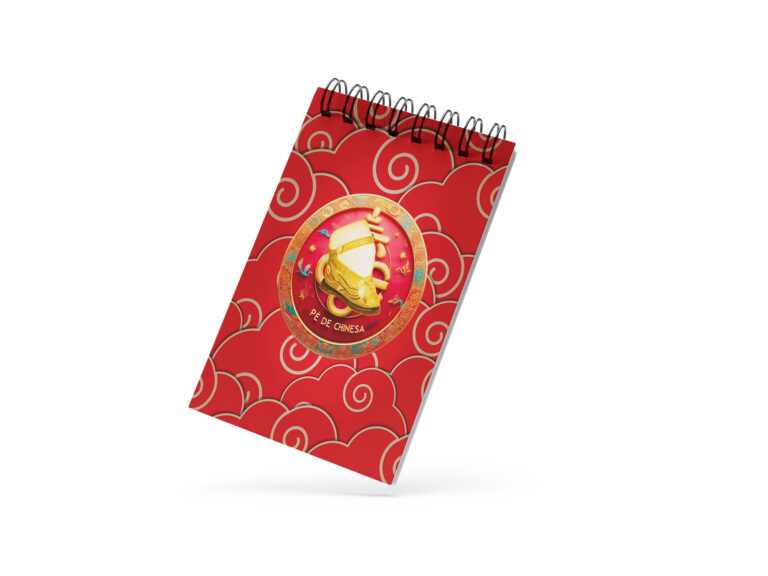 Bloco de Notas 10x15cm – Trends – Pé de Chinesa – Nuvens