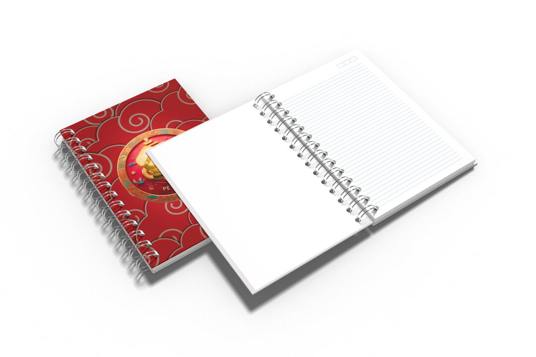 Caderno Grande 19x27cm - Trends - Pé de Chinesa - Nuvens