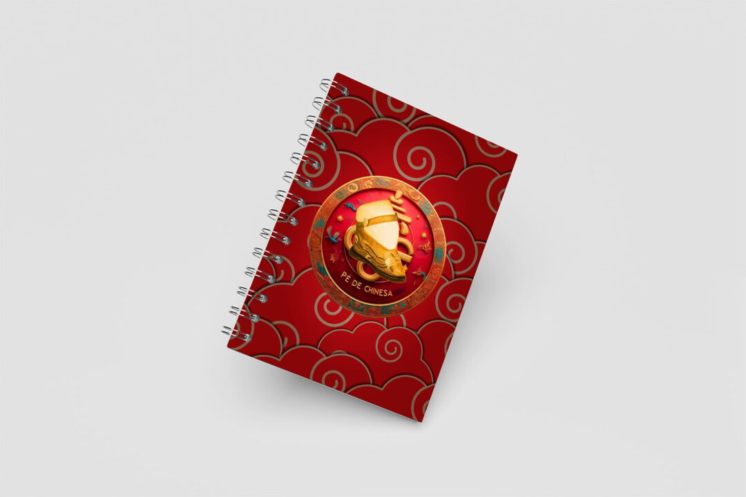 Caderno Grande 19x27cm - Trends - Pé de Chinesa - Nuvens