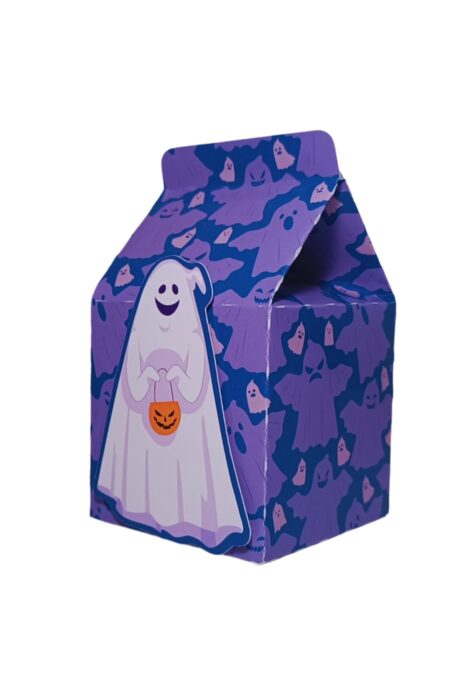 Kit 10 Caixas para Doces de Halloween - Fantasma