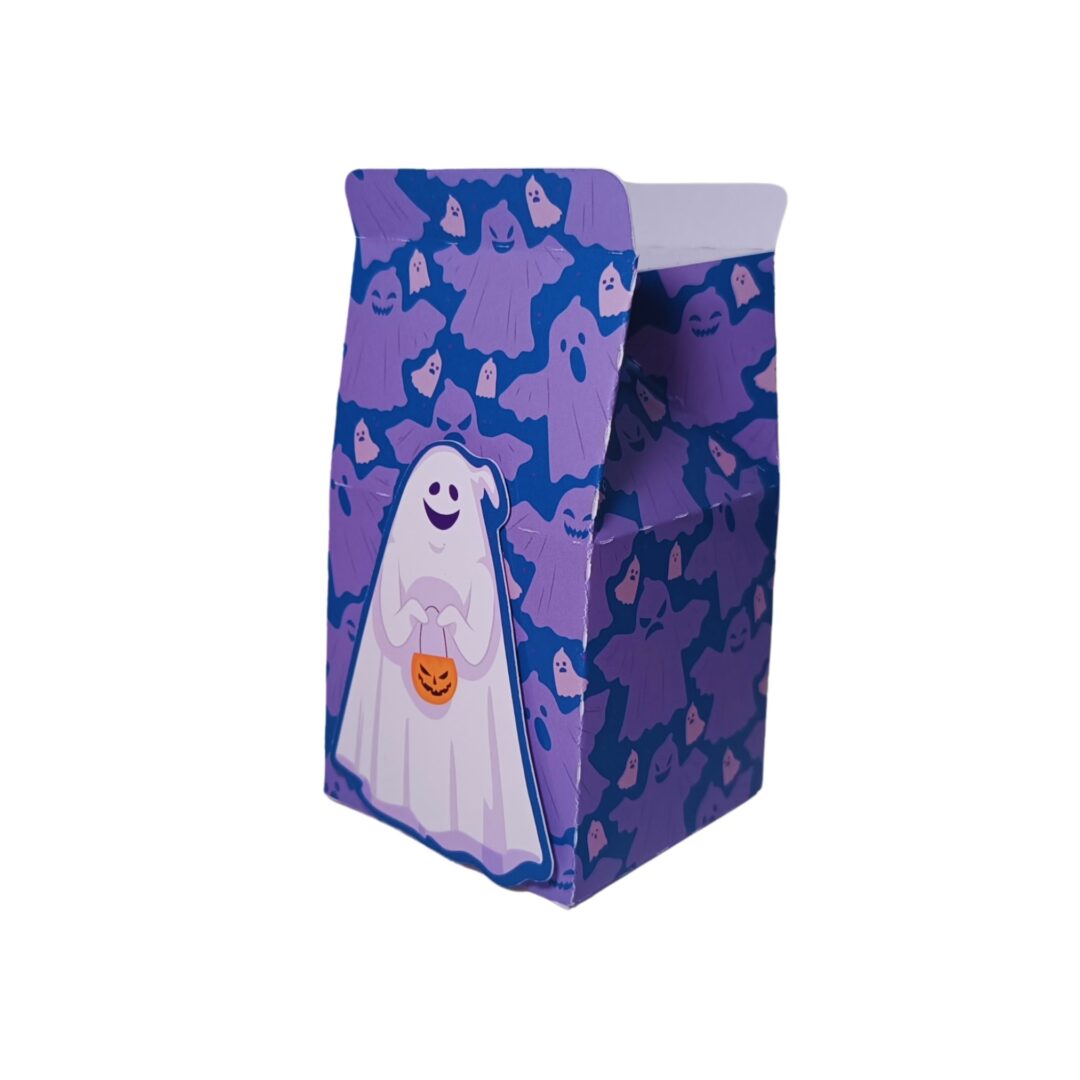 Kit 10 Caixas para Doces de Halloween - Fantasma