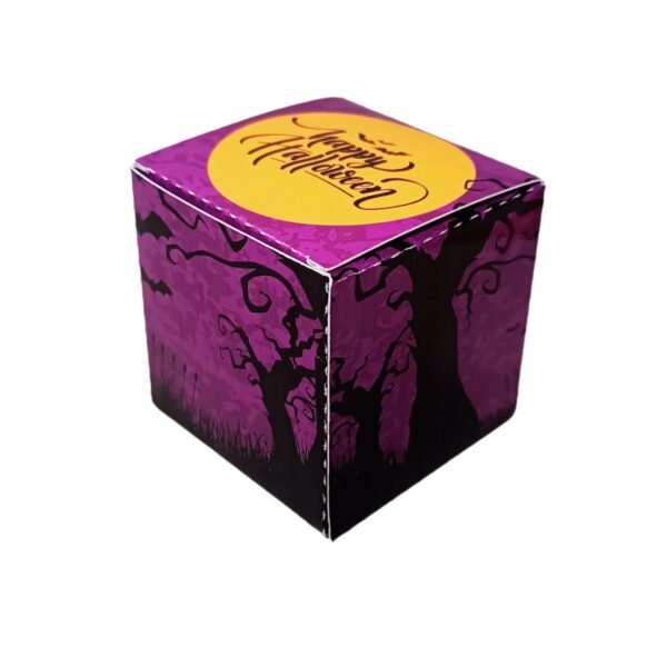 Kit 10 Caixas Quadrada para Doces de Halloween - Cemitério - Imagem 3