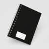 Caderno Grande 19x27 - Escolar - Capa Preta