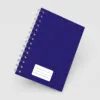 Caderno Grande 19x27 - Escolar - Capa Azul Escuro