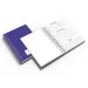 Caderno Grande 19x27 - Escolar - Capa Azul Escuro - Image 3