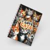 Caderno Grande 19x27 - Gatos - I Love Cats