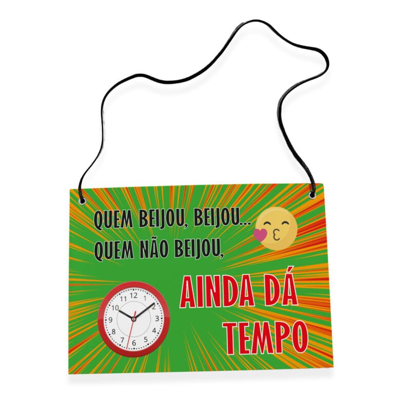 Placa Fantasia de Carnaval – Ainda Dá Tempo
