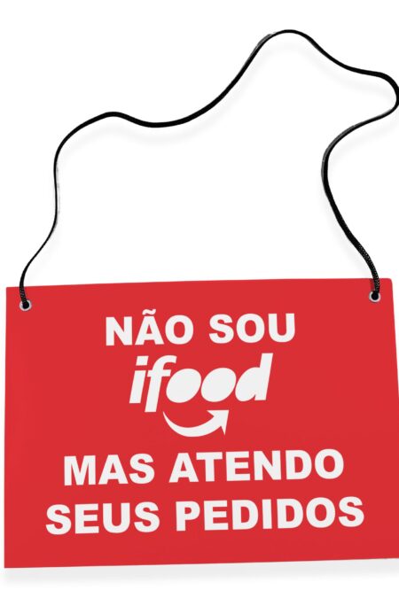 Placa Fantasia de Carnaval - Atendo Pedidos